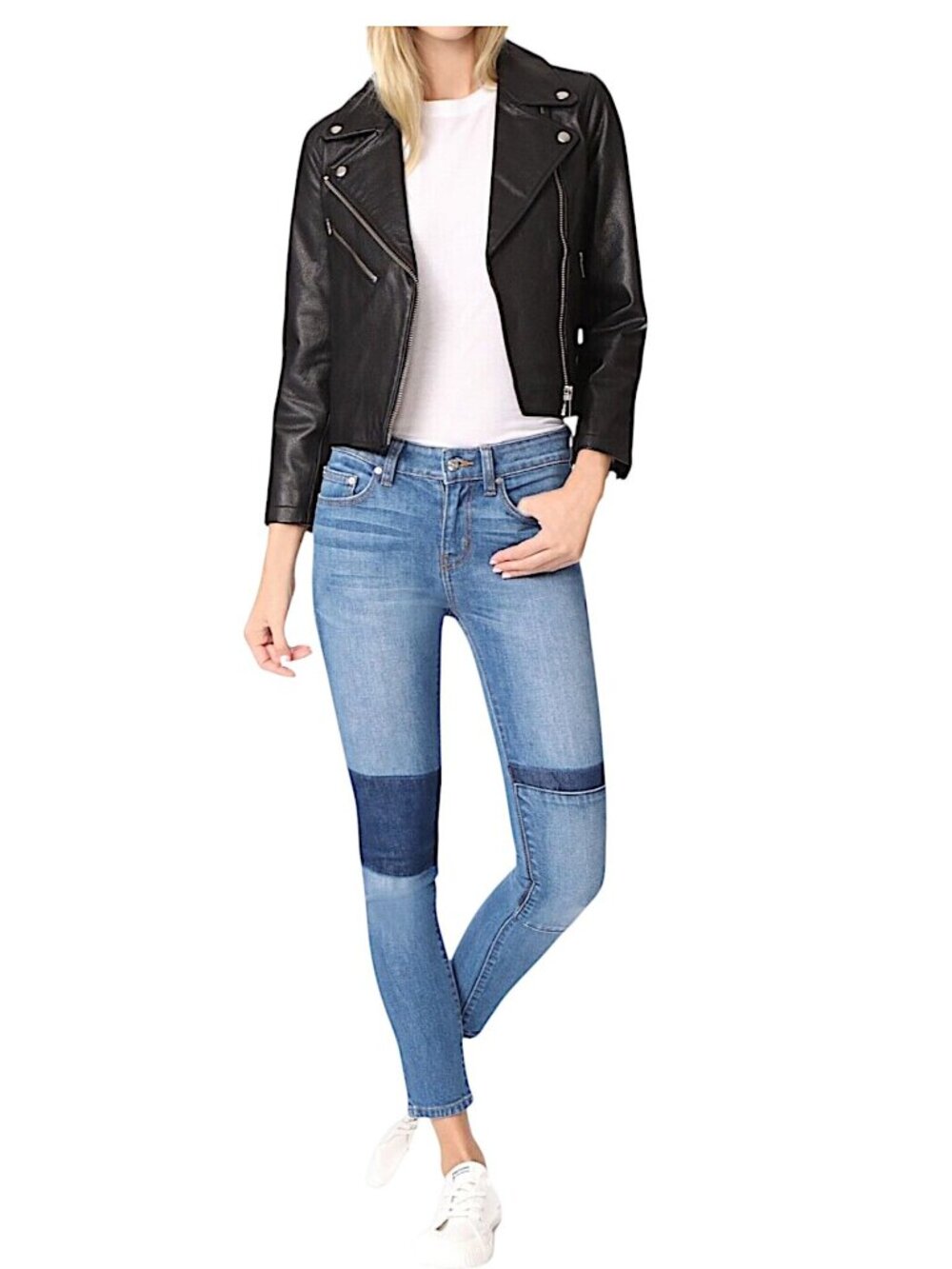 Derek Lam 10 Crosby Mid Rise Authentic Devi Skinny Blue Jeans size 27, NWT SALE